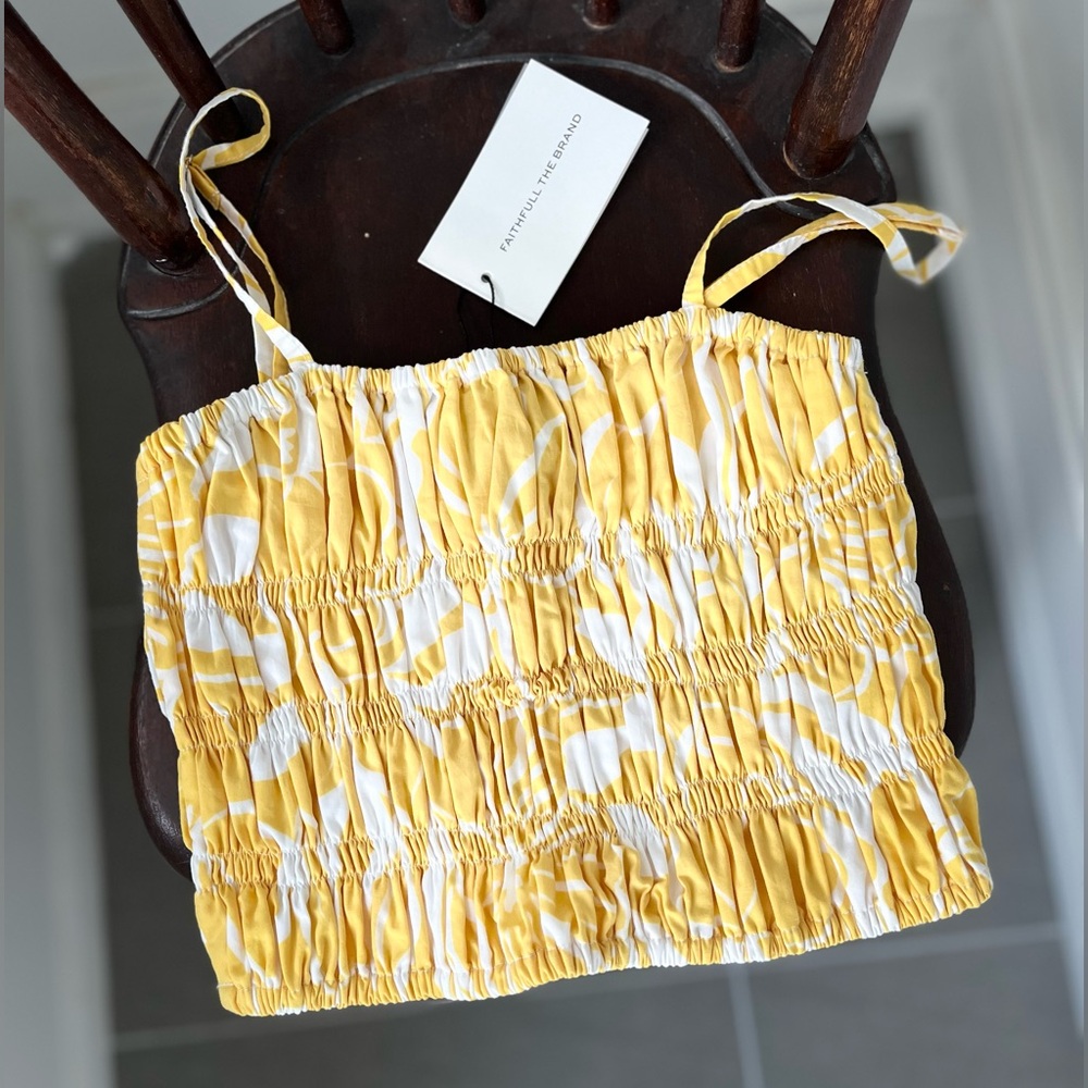 NWT-faithfull the Brand crop top